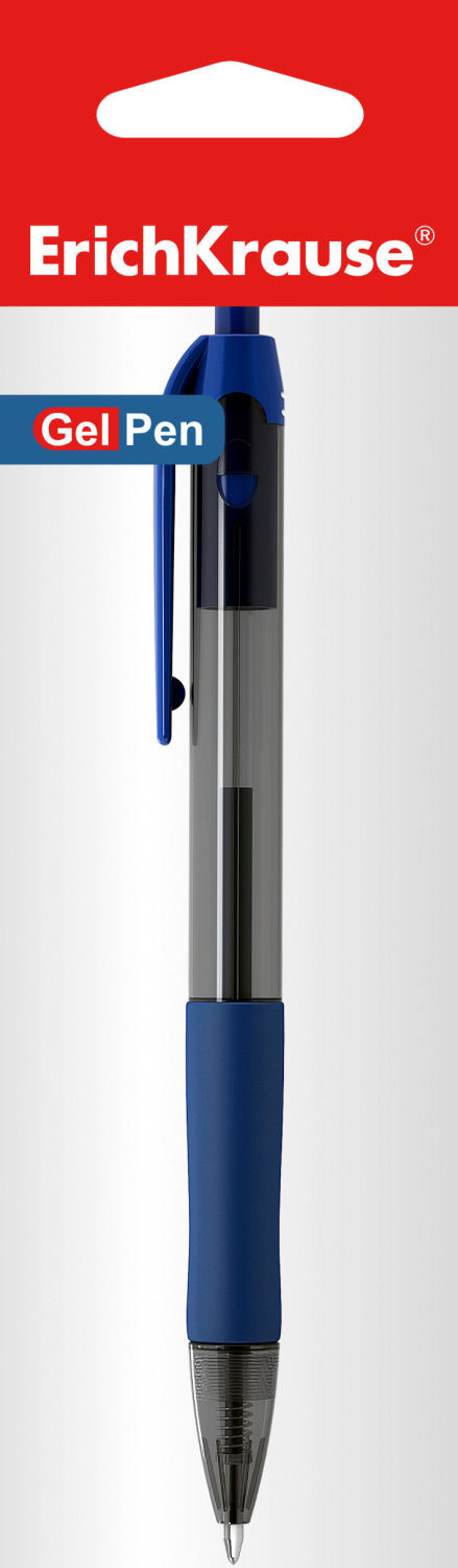 Retractable Gel Pen 0.5 mm Blue