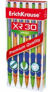 Retractable Ballpoint Pen Xr-30 Spring Blue