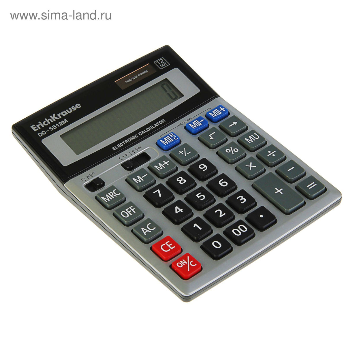 Calculator Desktop 12 Digits 2 Power for quick accurate calculations 00 Key