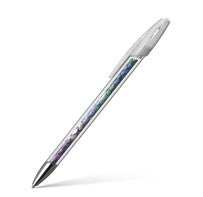 Gel Ink Pen Purple Python Blue