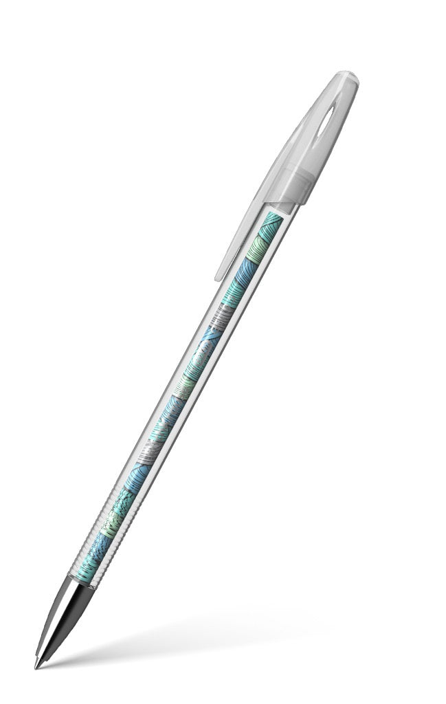 Gel Pen Emerald Wave Blue