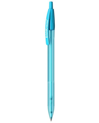 Retractable Ballpoint Pen R-301 Matic Spring 0.7 mm Super Glide Blue