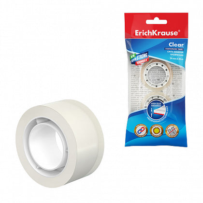 Clear Tape 24Mmx20 m Pack of 2