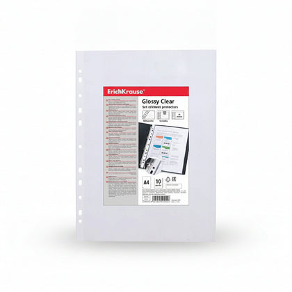 Protector Sheet Glossy Clear 60Mic A4 Pack of 10