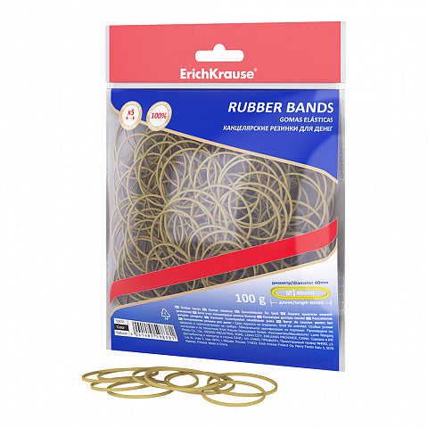 Rubber Bands Brown 40 mm 100g