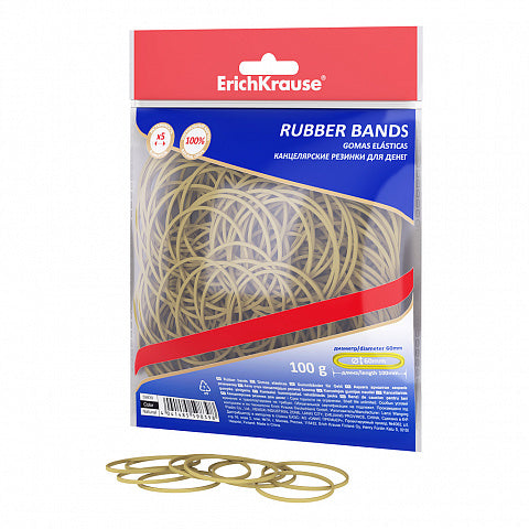 Rubber Bands Brown 60 mm 100g