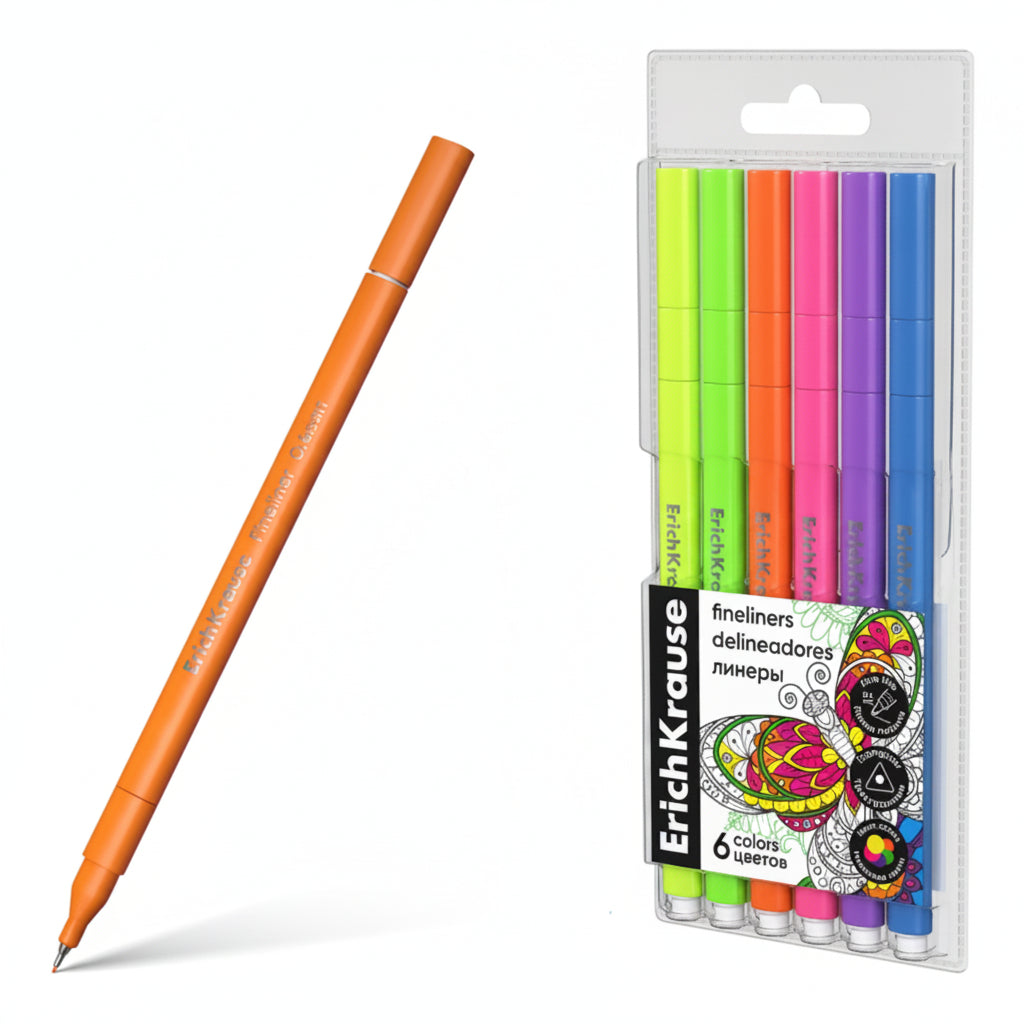 Fineliners Art Spirit Neon 6 Colors