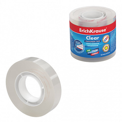 Clear Tape 12Mmx33 m Pack of 4