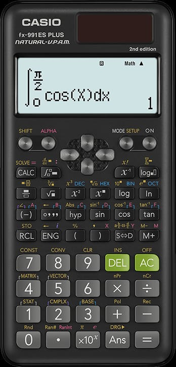 Scientific Calculator 2Nd Edition Black