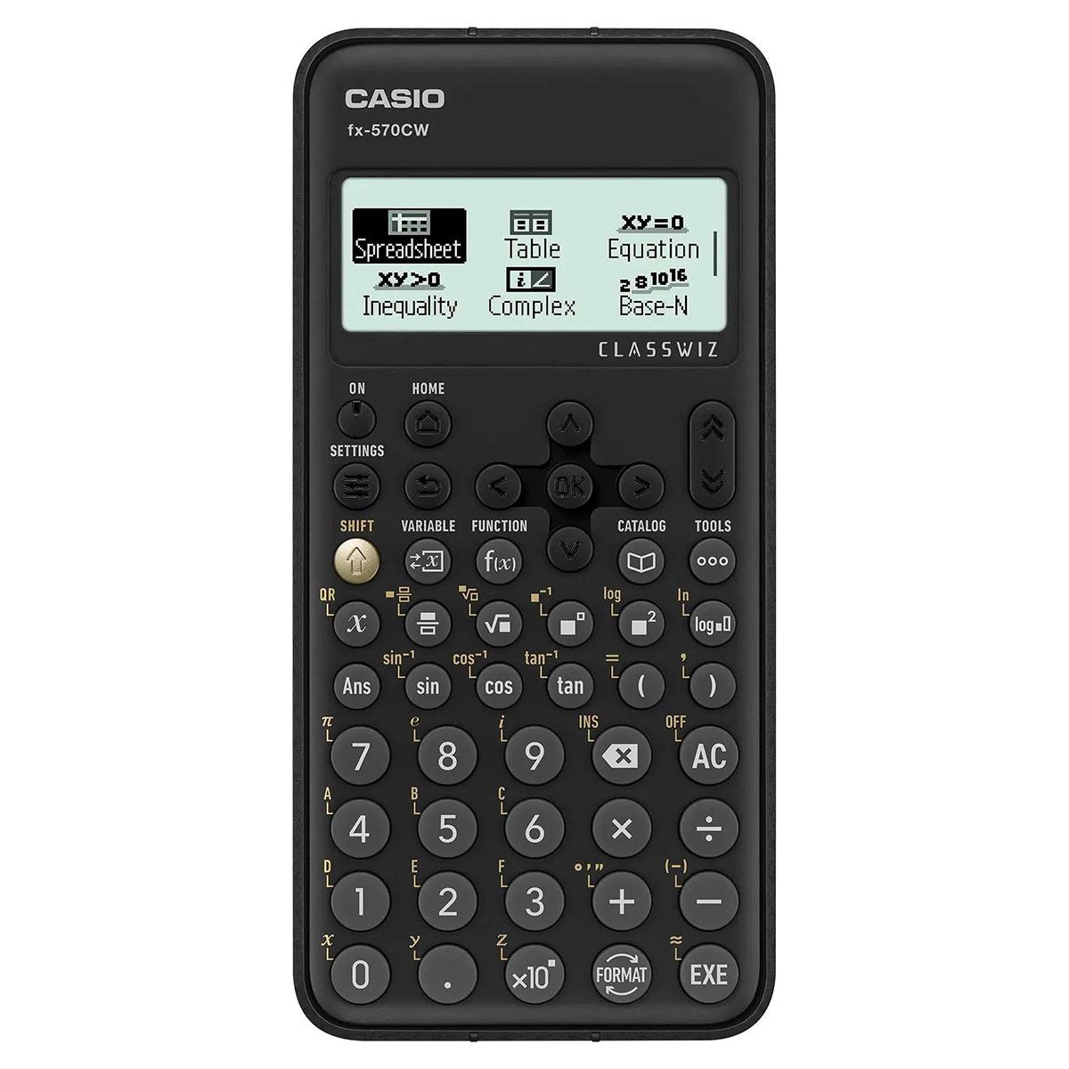 Scientific Calculator Non-Programmable Black 570Ex