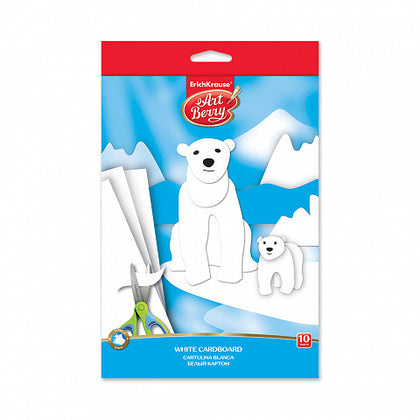 Double-Sided White Card Board Pad B5 170g 20 Sheets