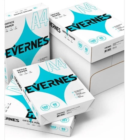 Office Paper Evernes A4 80G 500/Sheet