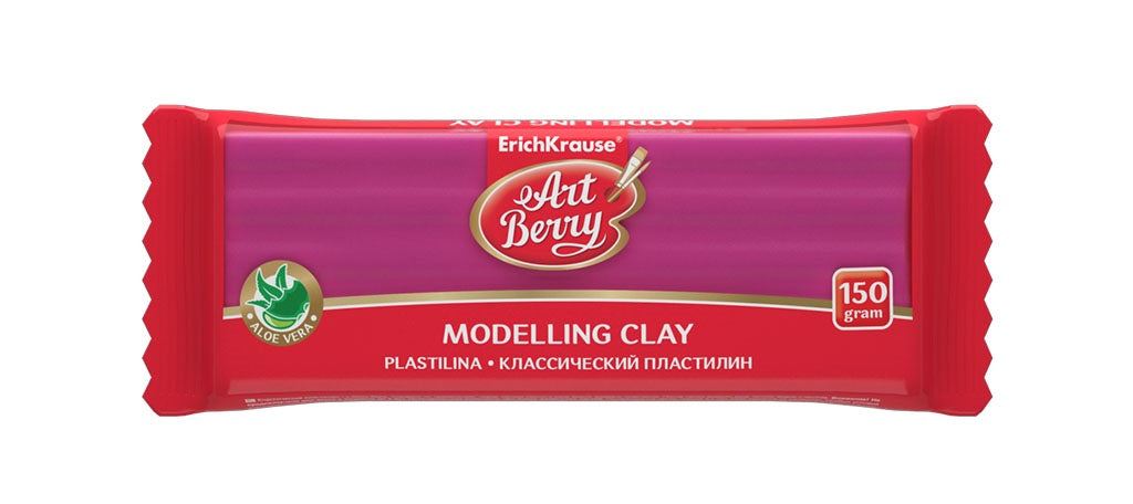 Modelling Clay Artberry With Aloe Vera 150g Rose