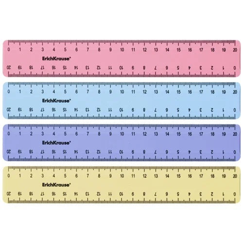 Ruler 20 cm Assorted Color