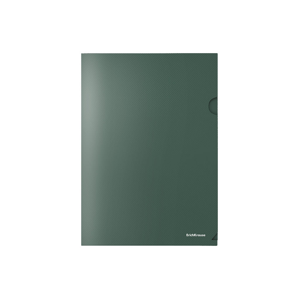 Clear Holder Glossy Clear A4 Green Pack of 12