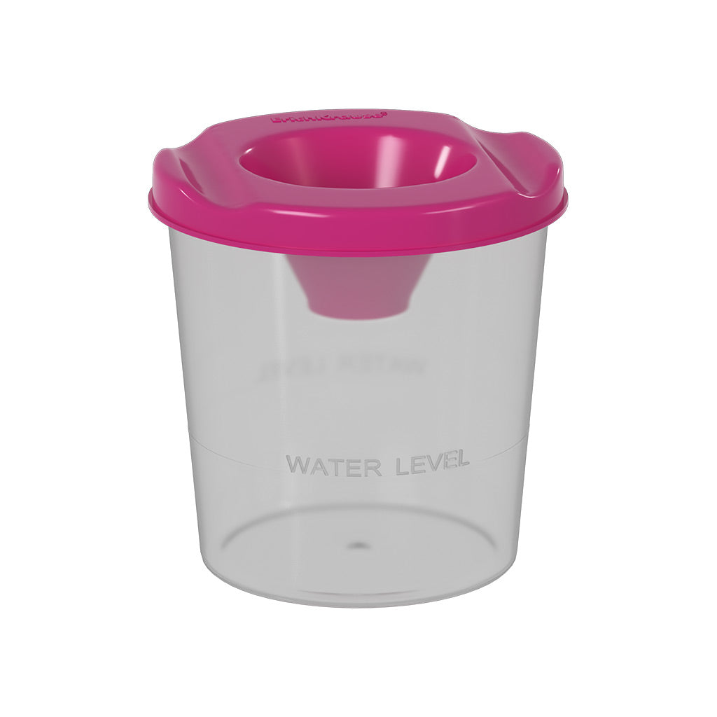 Plastic Cup for Paint Pink