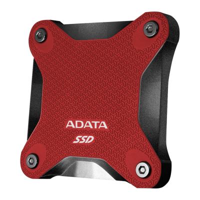 External Ssd Durable Sd600Q 480Gb Usb 3.1 Red