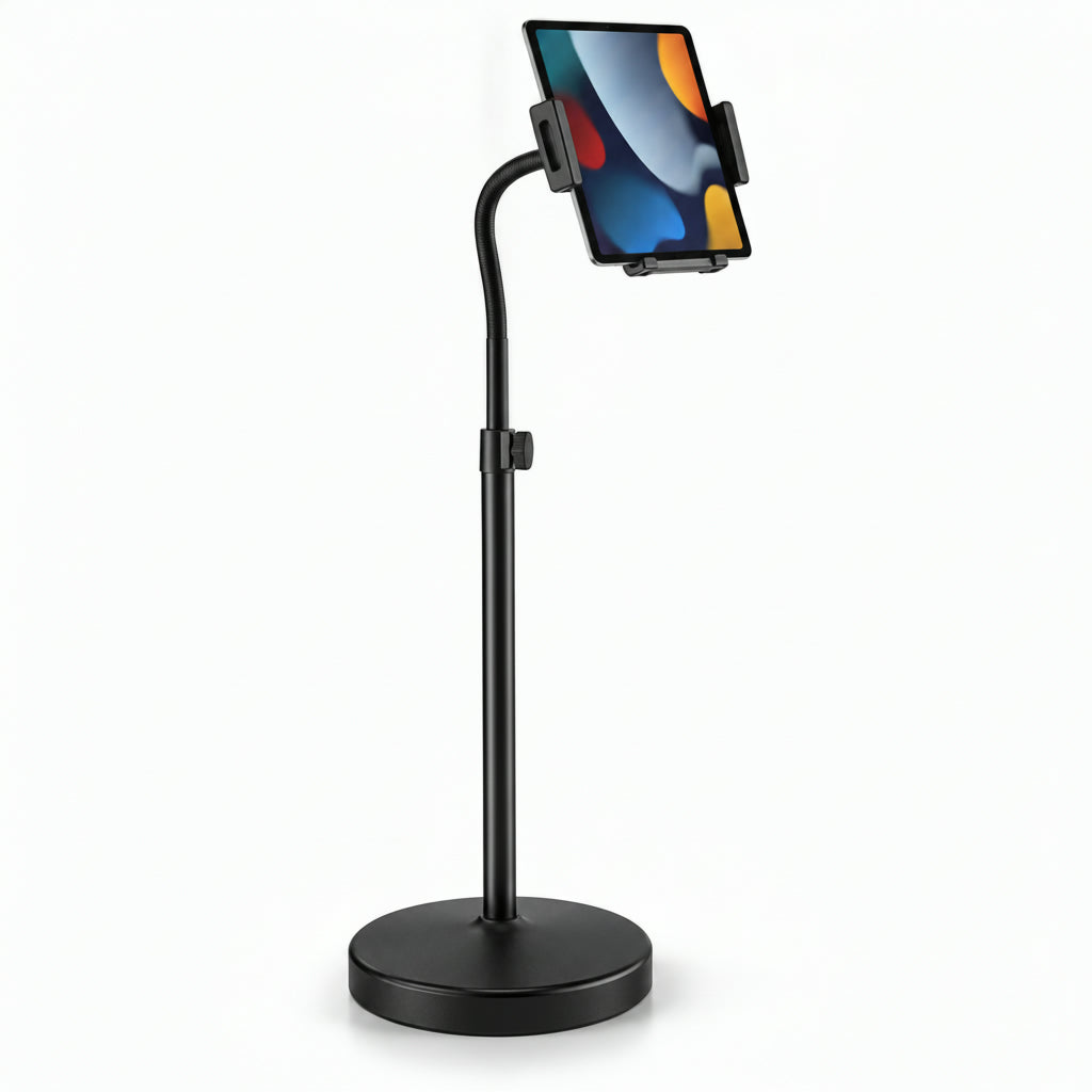 Universal Tablet Floor Stand Black