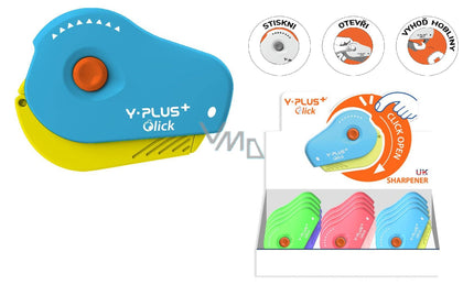 Click Sharpener Assorted Clrs