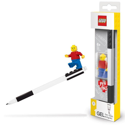 Gel Pen Pen Pal with Minifigure Black