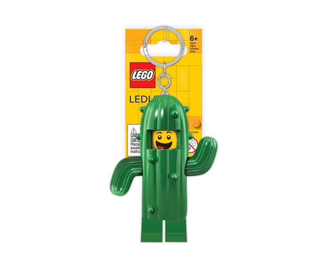 Lego Minifigures Keychain Light Cactus Boy