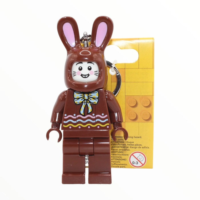 Lego Minifigures Keychain Light Chocolate Bunny