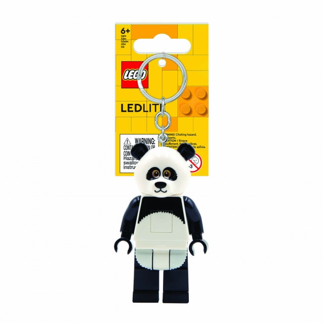 Lego Minifigures Keychain Light Panda Guy