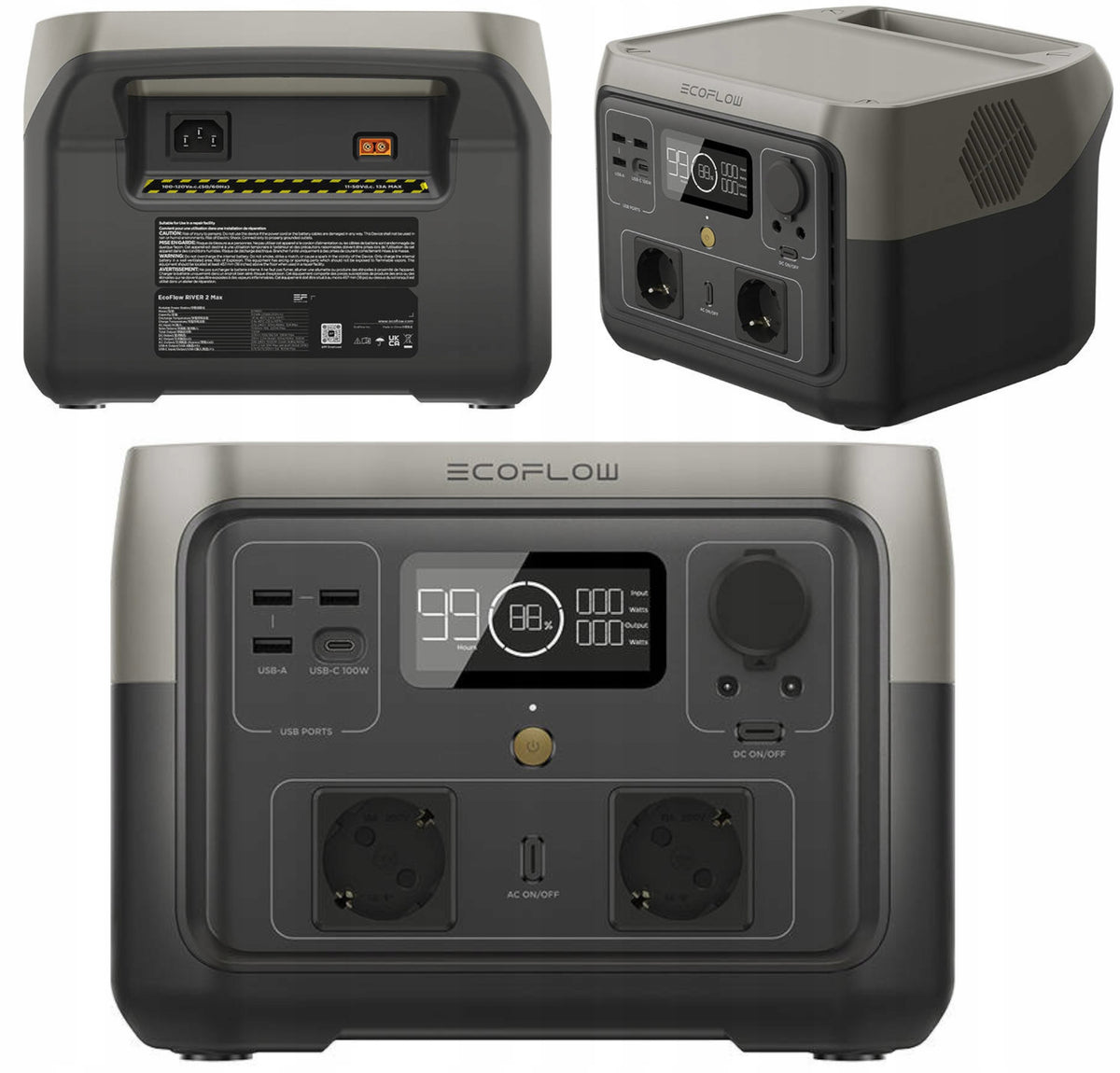 Portable Power Station River 2 Max