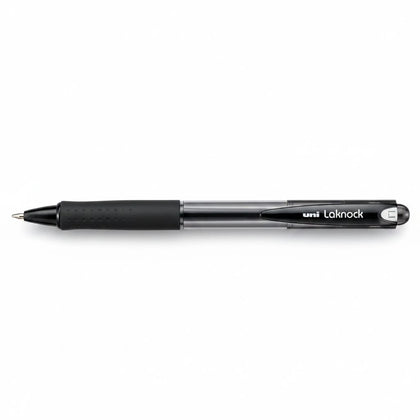 Ball Pen Laknock Retractable Black 1.0Mm