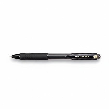 Ball Pen Laknock Retractable Black 1.4Mm