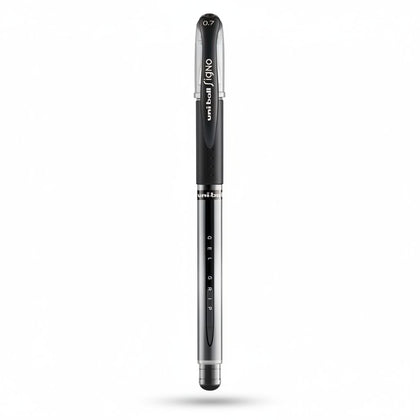 Roller Gel Pen With Grip Signo 0.7Mm Black