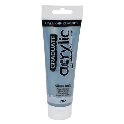 Acrylic 120Ml Silver