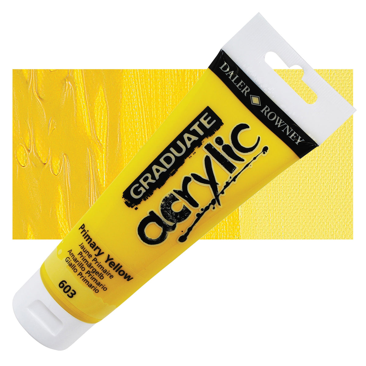 Acrylic 120Ml  Primary Yellow