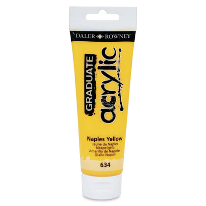 Acrylic 120Ml Naples Yellow
