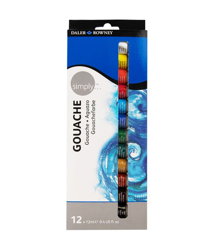 Simply Gouache 12X12Ml Set
