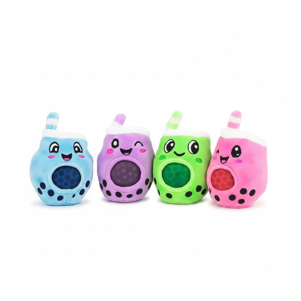 Bubble Tea Squishy Bead Ball