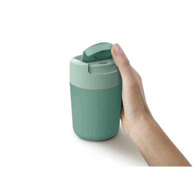 Sipp Travel Mug With Flip-Top Cap 340Ml Green