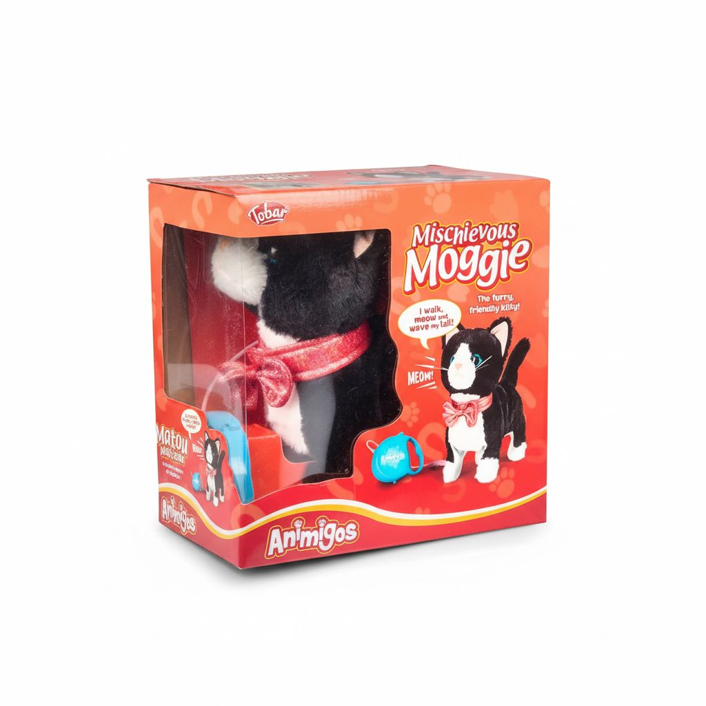 Animigos Mischievous Moggie Cat