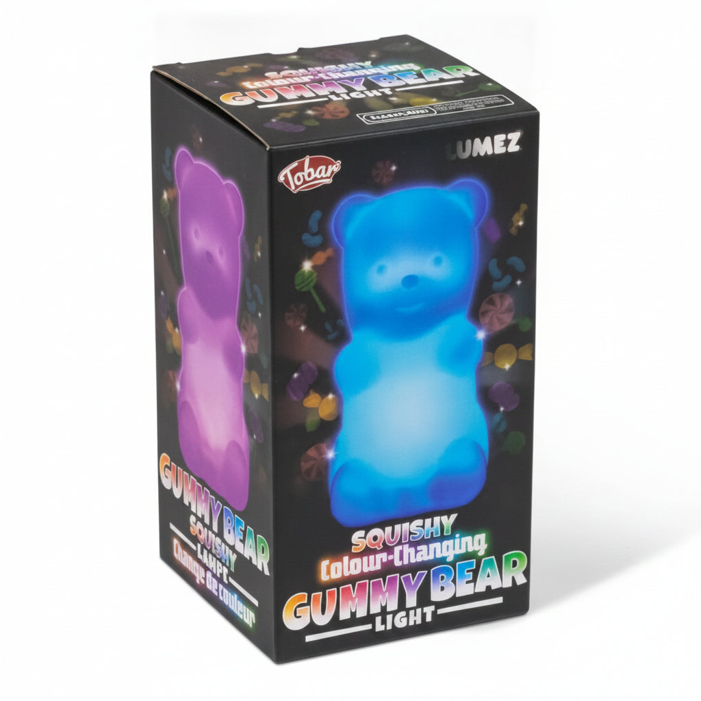 Lumez Squishy Colour Changing Gummy Bear Light
