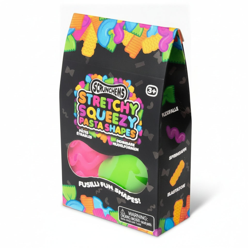 Scrunchems Stretchy Squeezy Pasta Shapes