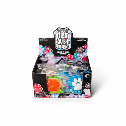 Scrunchems Sticky Squishy Paw Prints