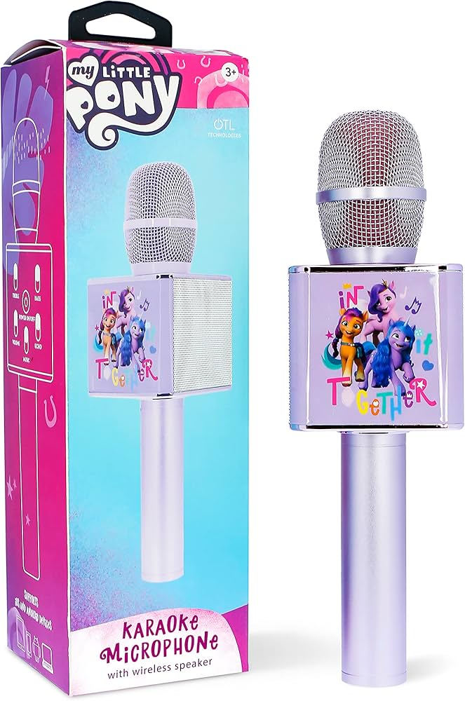 Karaoke Microphone With Bt Speaker My Little Pony