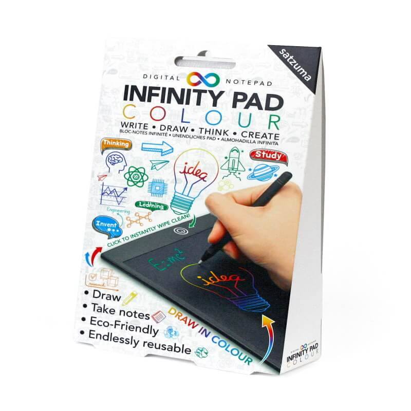 Paperless Sketch & Writing Pad"Infinity Pad Colored"