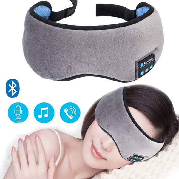 Bluetooth Sleep Mask For Eyes Black