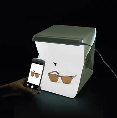 Foldable Led Light Photo Box 24Cmx24Cm Powered By Usb