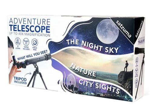 Adventure Telescope Up To 40X Magnification