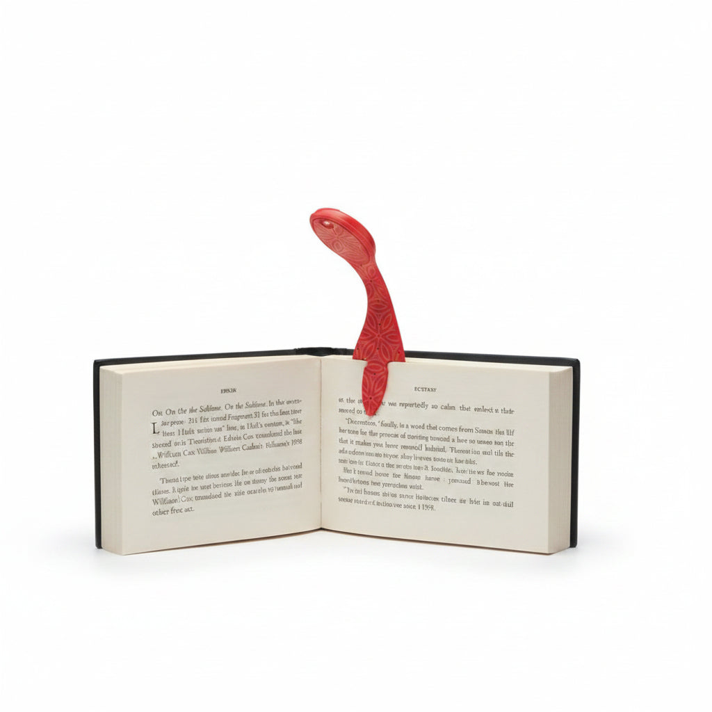 Flexible Led Book Light In Red Design Perfect For Hands-Free Reading