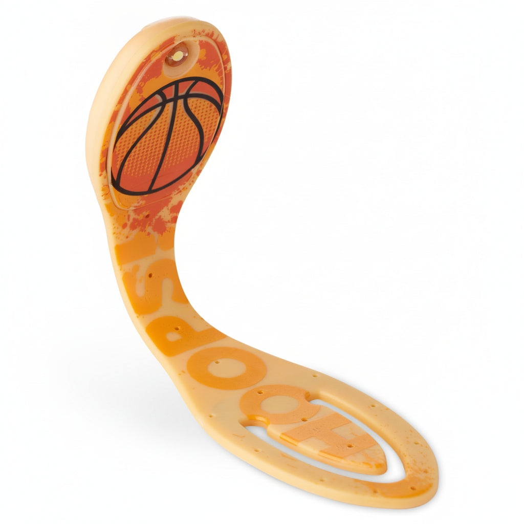 Flexible Led Book Light In Basketball Design Perfect For Hands-Free Reading