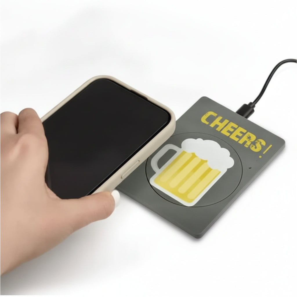 Retractable Multi-Cable Usb Phone Charger Beer Print
