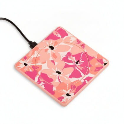 Retractable Multi-Cable Usb Phone Charger Floral Print